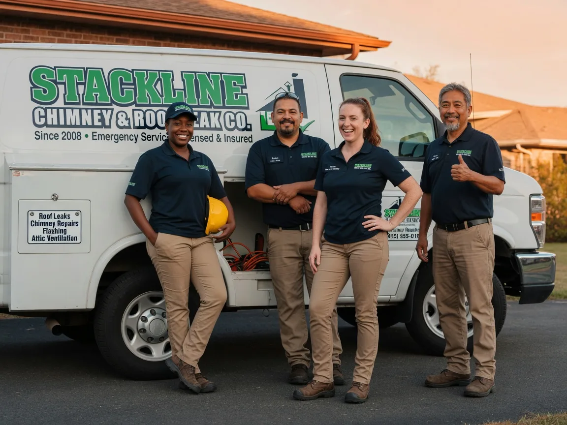 Chimney flashing repair company in Port William, OH